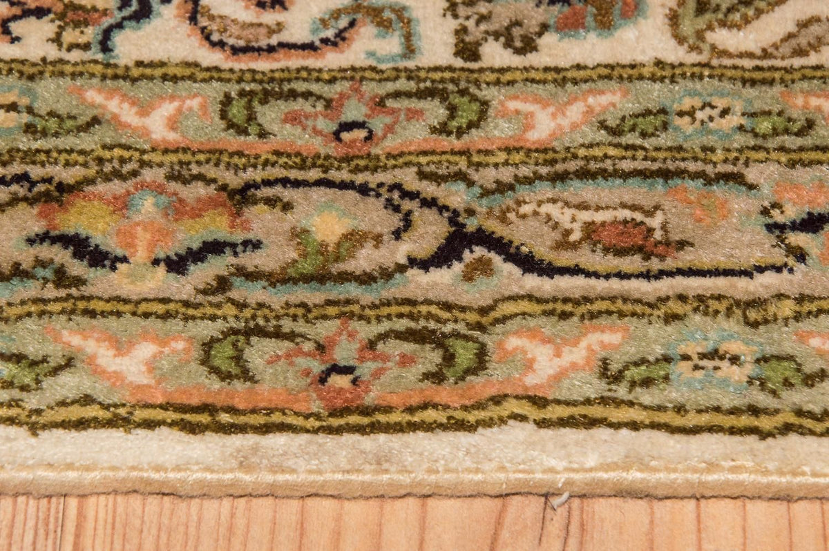 Sidenmatta - Kashmir Silk - 314 x 213 cm - beige