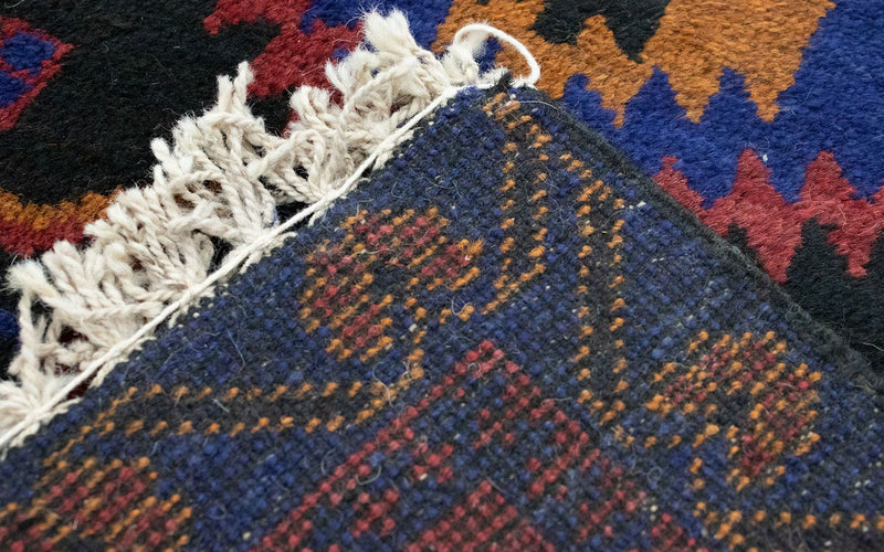 Baluch-matta - 135 x 81 cm - blå