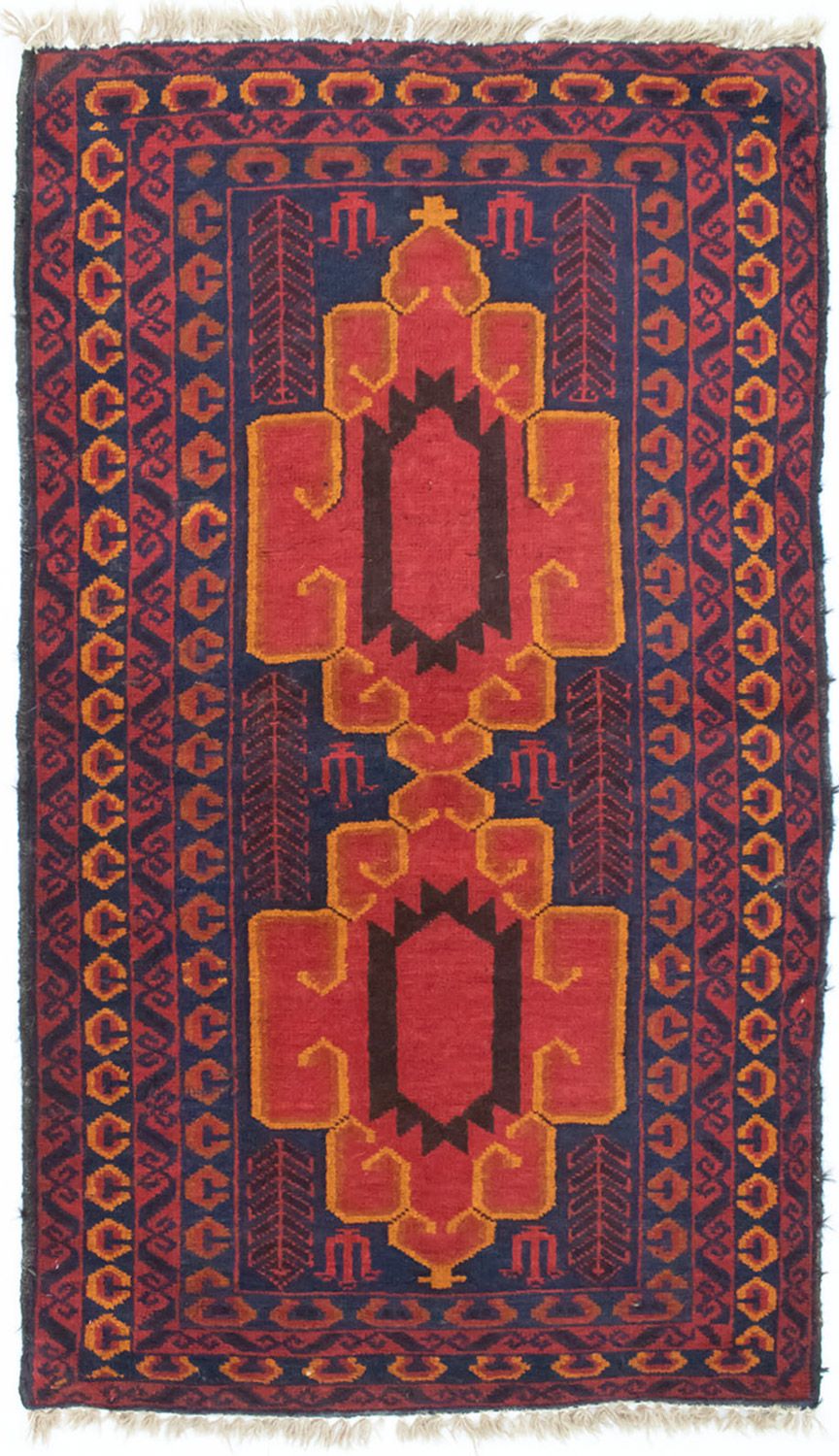 Baluch-matta - 138 x 78 cm - blå