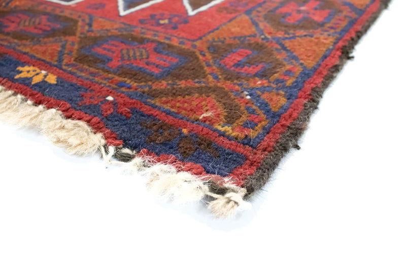 Baluch-matta - 133 x 79 cm - röd