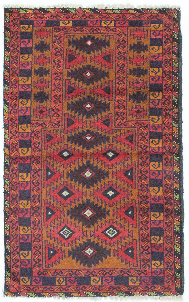 Baluch-matta - 146 x 86 cm - flerfärgad
