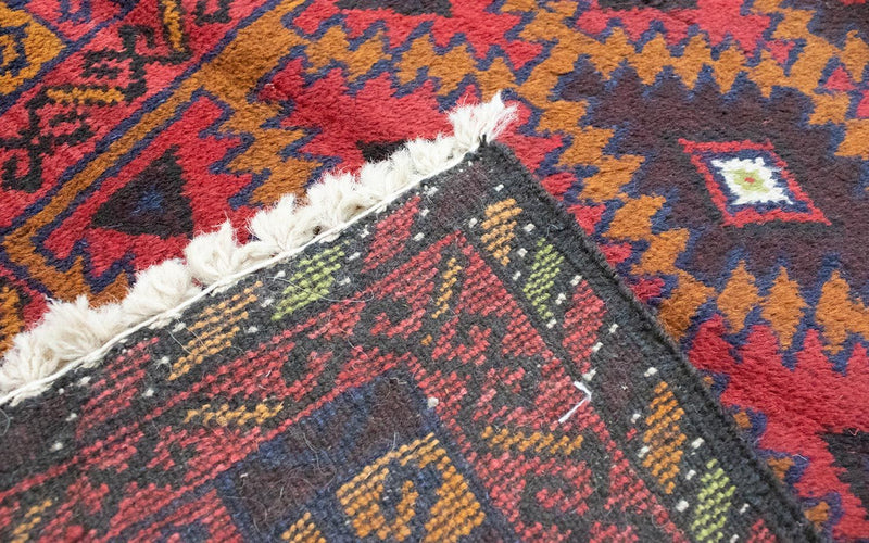 Baluch-matta - 146 x 86 cm - flerfärgad