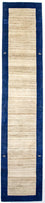 Runner Gabbeh-matta - Loribaft Persian - 440 x 90 cm - natur