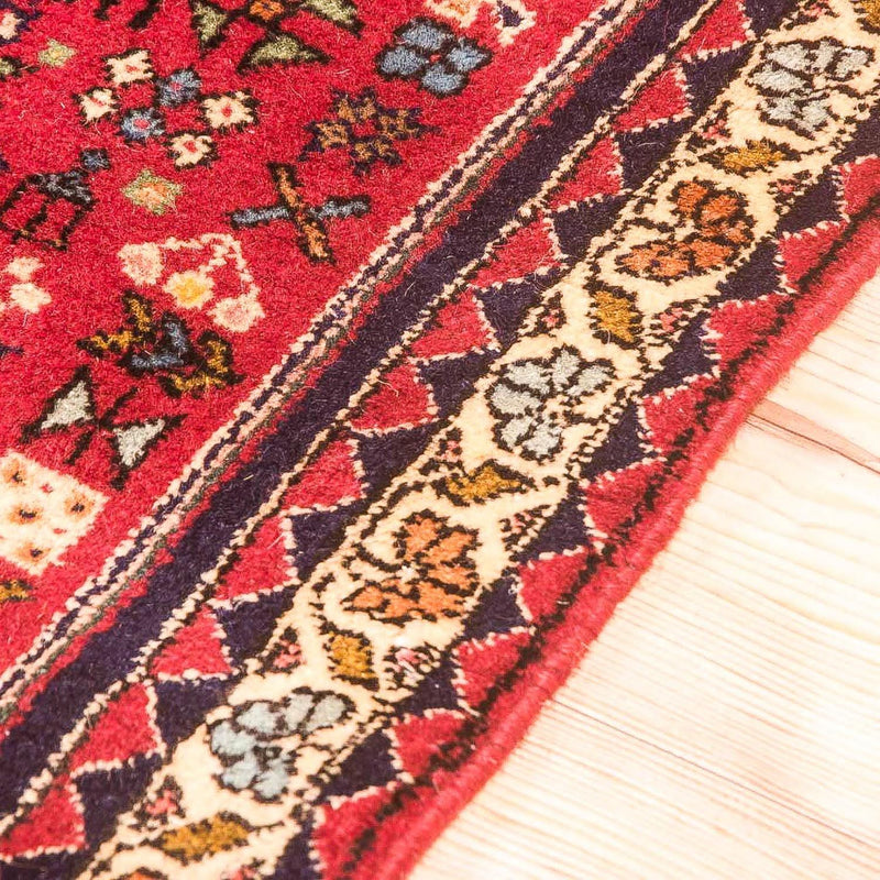 Runner Persisk matta - Nomadic - 278 x 92 cm - röd