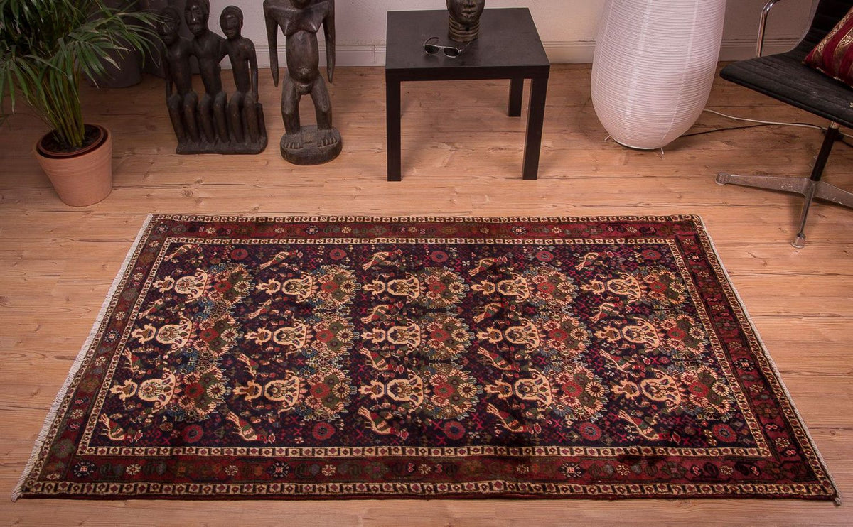 Persisk matta - Nomadic - 188 x 115 cm - flerfärgad