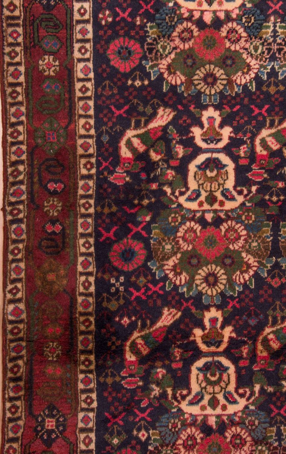 Persisk matta - Nomadic - 188 x 115 cm - flerfärgad