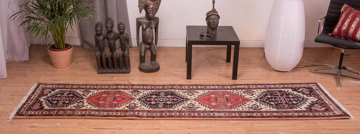 Runner Persisk matta - Nomadic - 296 x 75 cm - beige