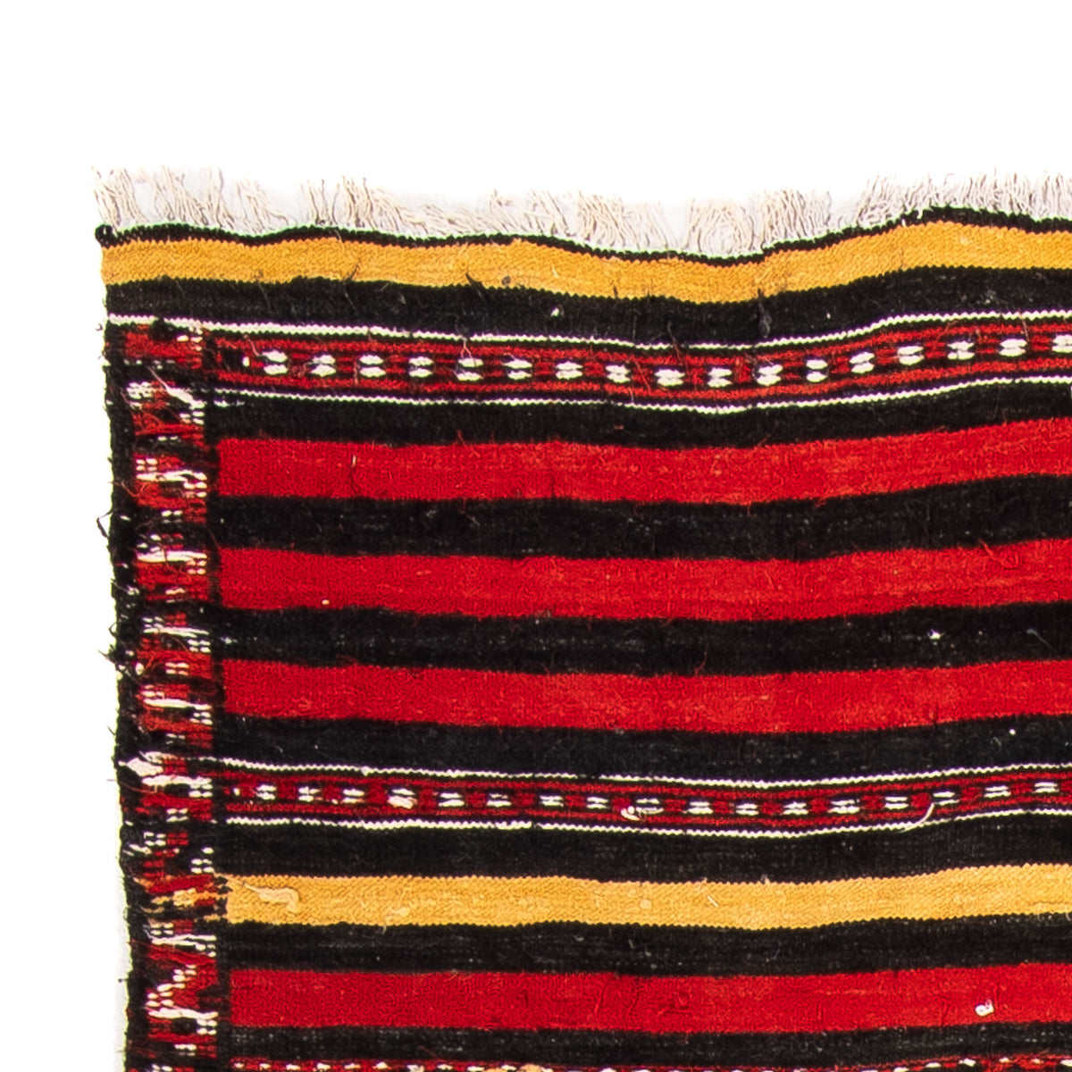 Kelim-matta - gammal - 245 x 135 cm - flerfärgad