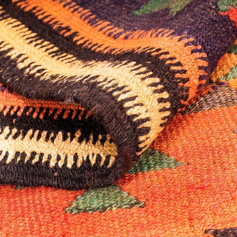 Kelim-matta - gammal - 250 x 155 cm - flerfärgad