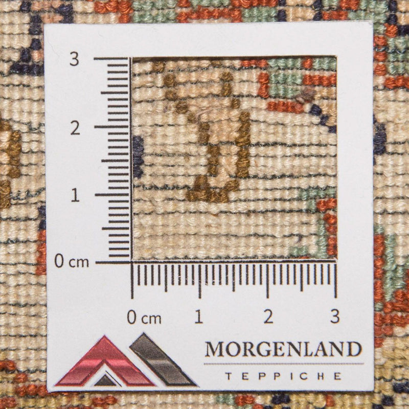 Sidenmatta - Kashmir Silk - 285 x 183 cm - mörkblå