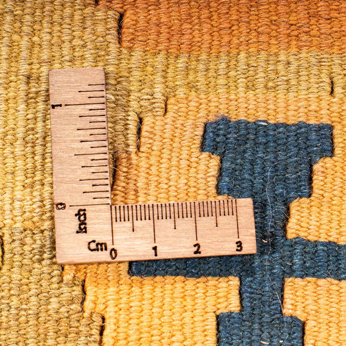 Kelim-matta - gammal - 250 x 180 cm - flerfärgad