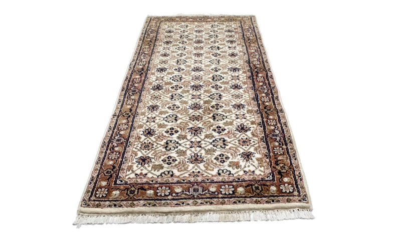 Runner Oriental Carpet - 192 x 75 cm - beige