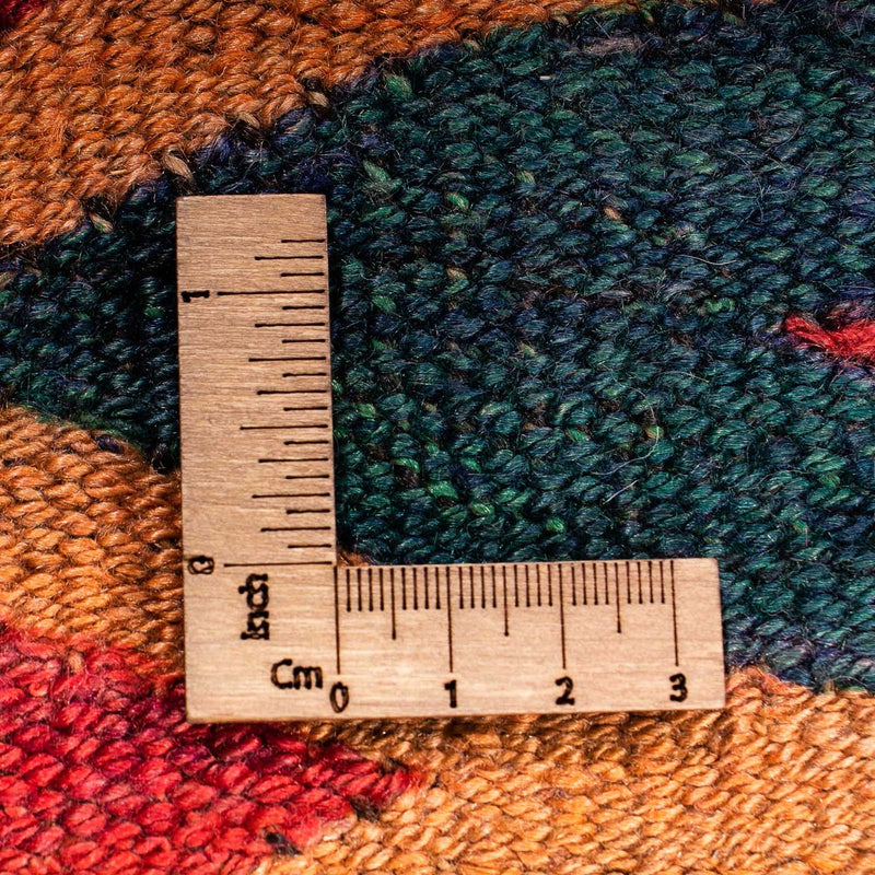 Kelim-matta - gammal - 130 x 90 cm - flerfärgad