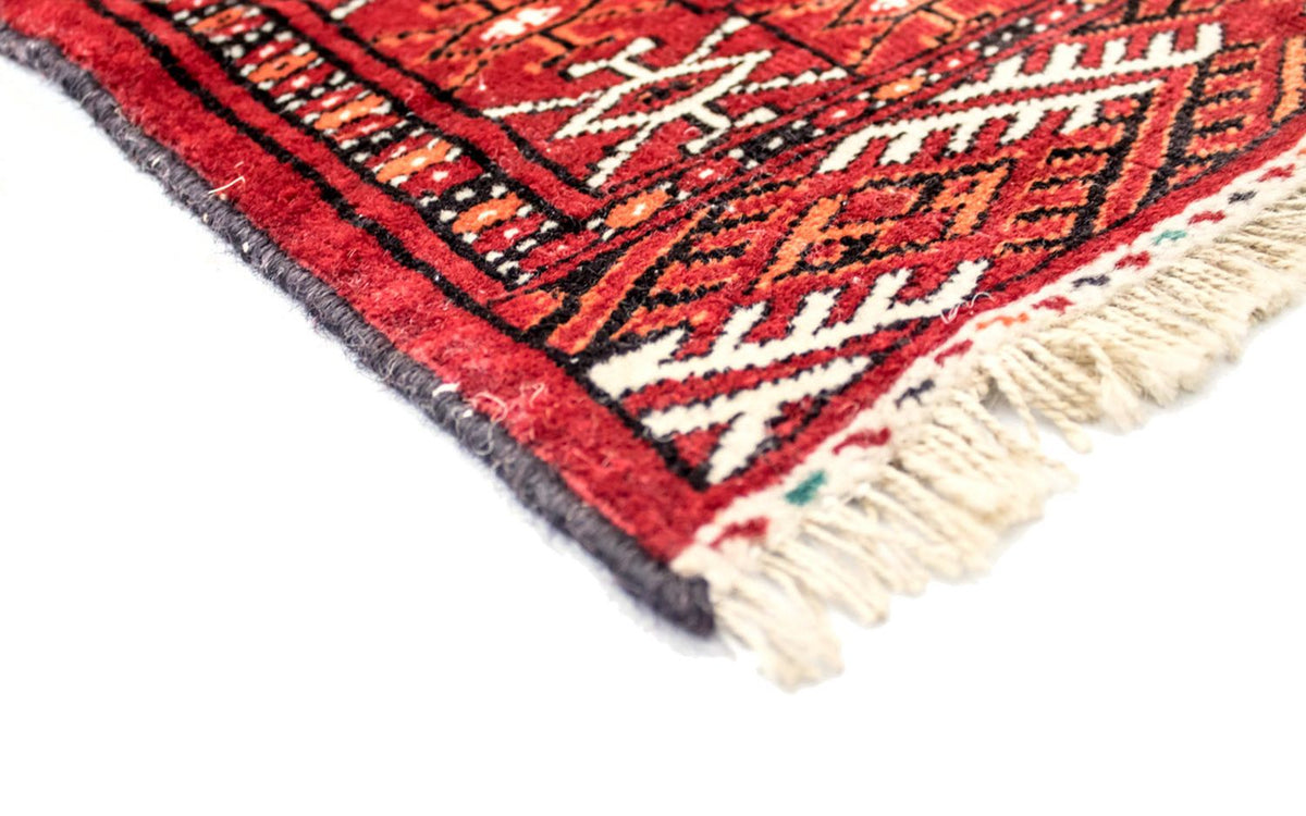 Turkaman-matta - 124 x 100 cm - turkos