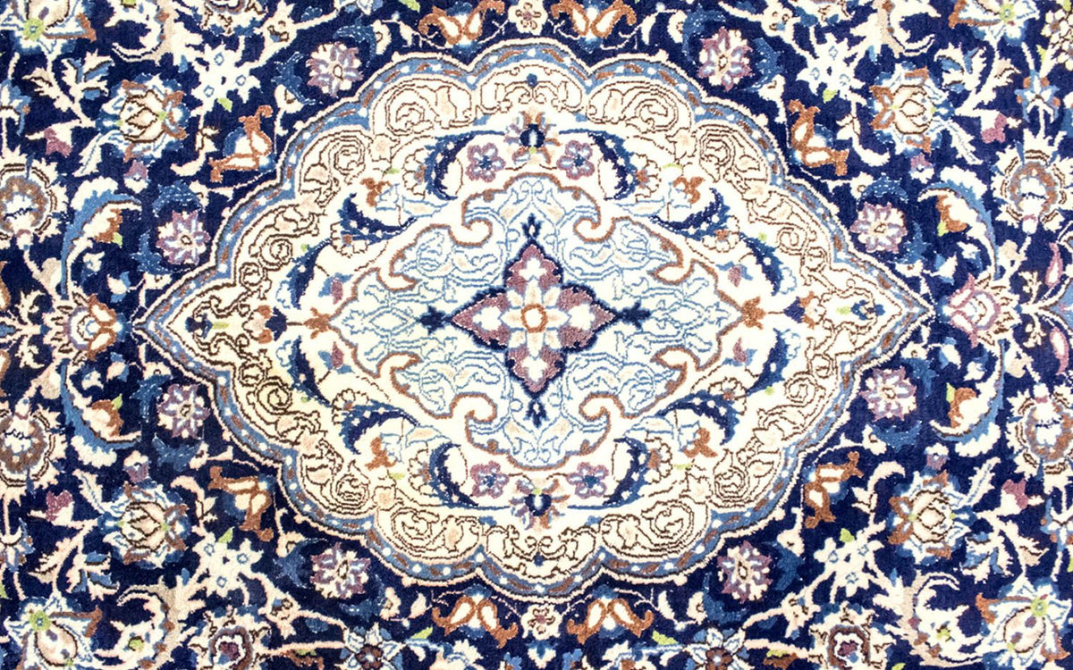 Persisk matta - Nain - Royal - 291 x 199 cm - blå