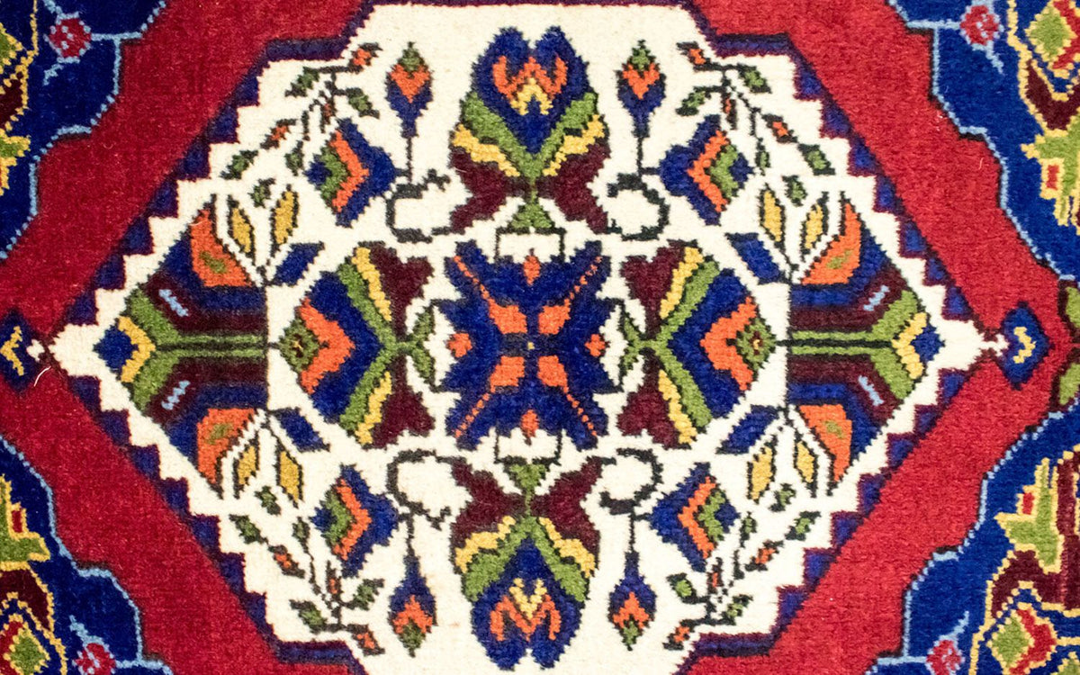 Oriental Carpet - 97 x 56 cm - blå