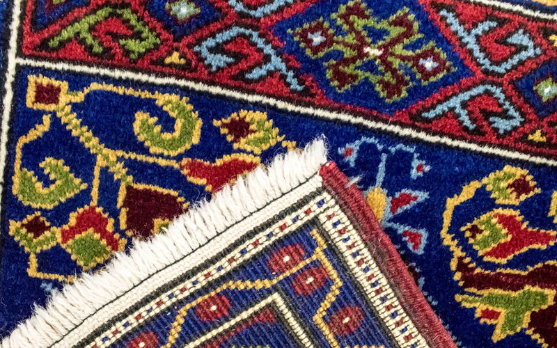 Oriental Carpet - 97 x 56 cm - blå