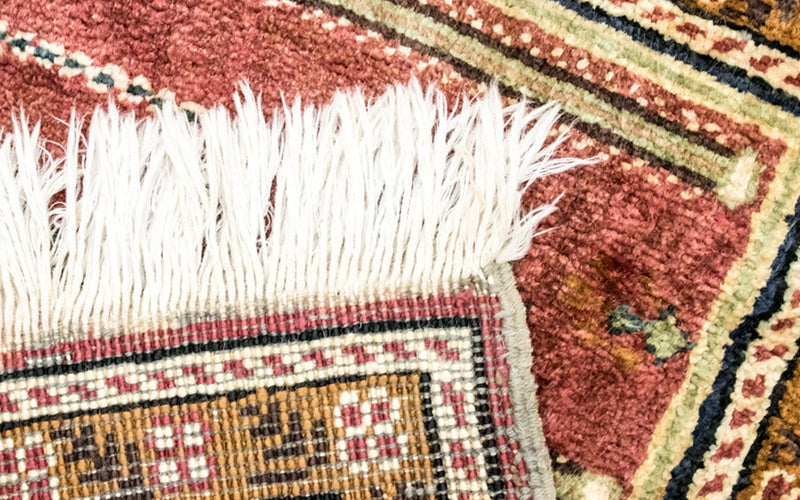 Sidenmatta - Kayseri - 104 x 66 cm - flerfärgad