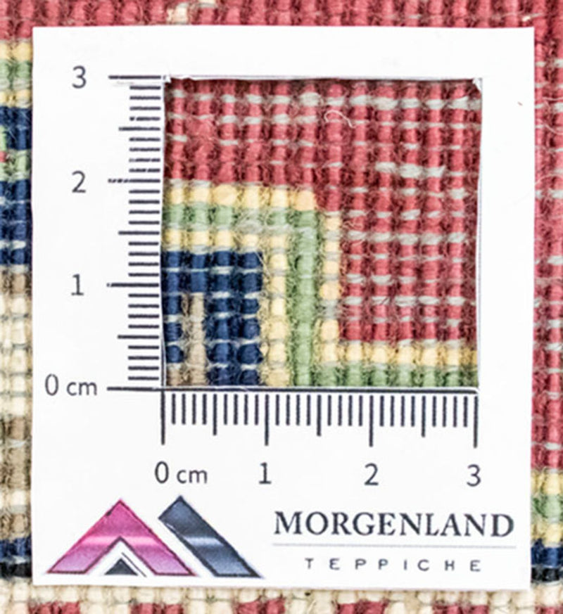 Sidenmatta - Kayseri - 104 x 66 cm - flerfärgad