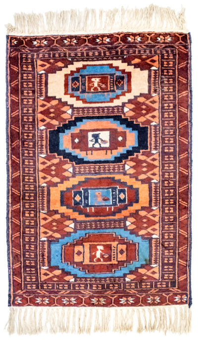 Afghansk matta 46x69cm - Oriental Carpet