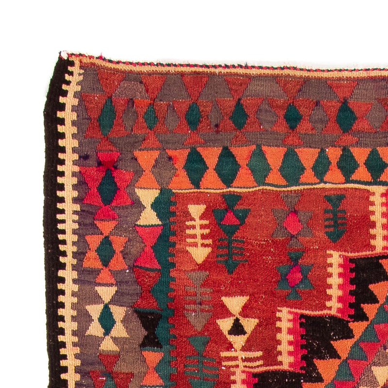 Kelim-matta - gammal - 290 x 150 cm - flerfärgad