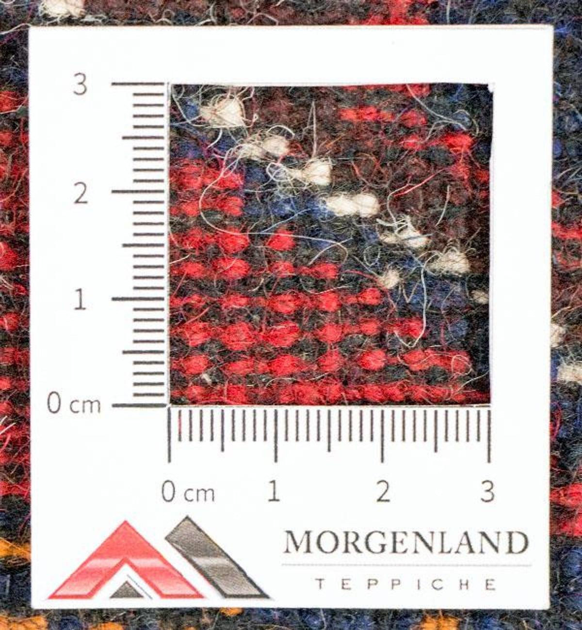 Baluch-matta - 125 x 72 cm - röd