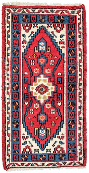 Oriental Carpet - 120 x 60 cm - röd