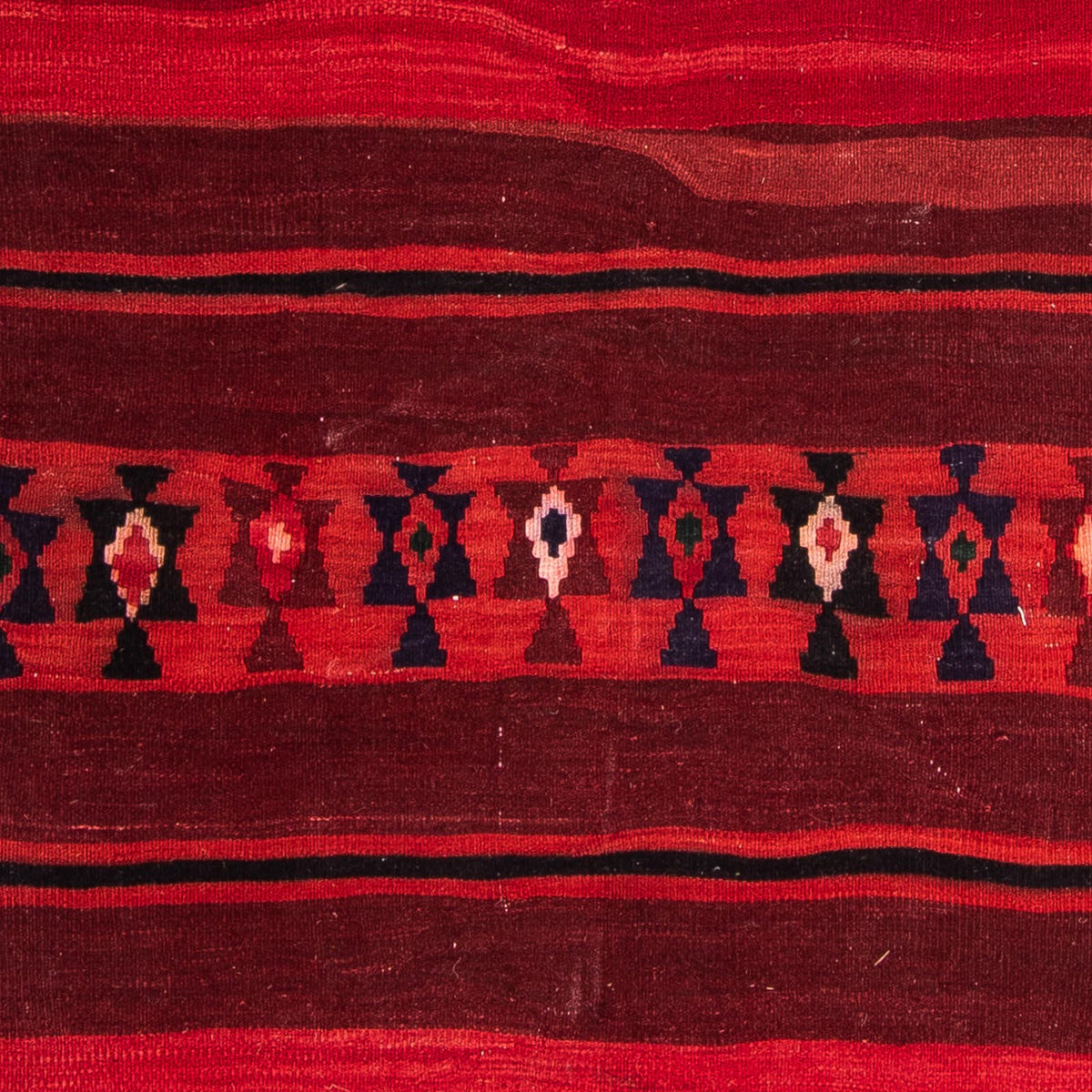 Runner Kelim-matta - gammal - 315 x 155 cm - flerfärgad