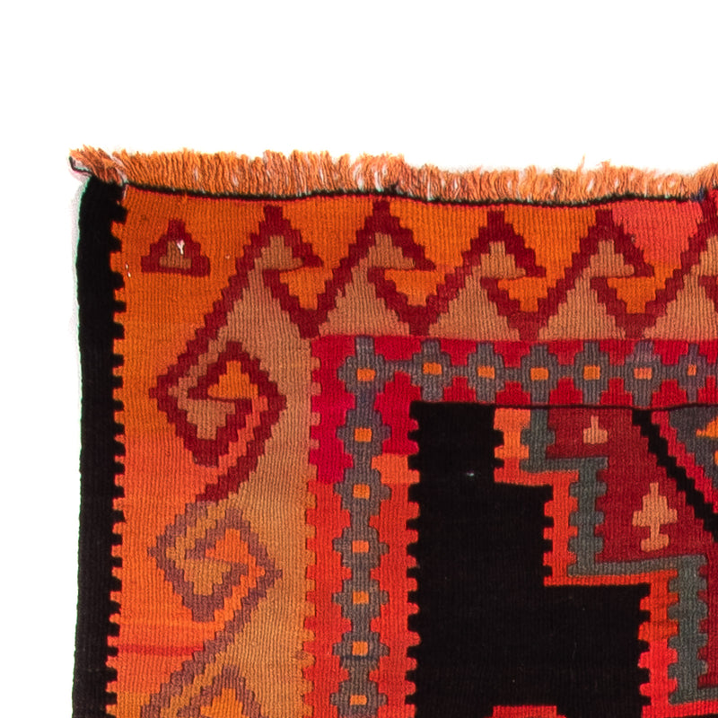 Runner Kelim-matta - gammal - 325 x 140 cm - flerfärgad