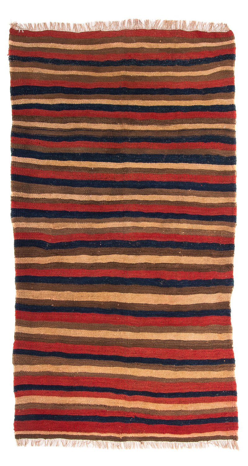 Kelim-matta - gammal - 220 x 120 cm - flerfärgad