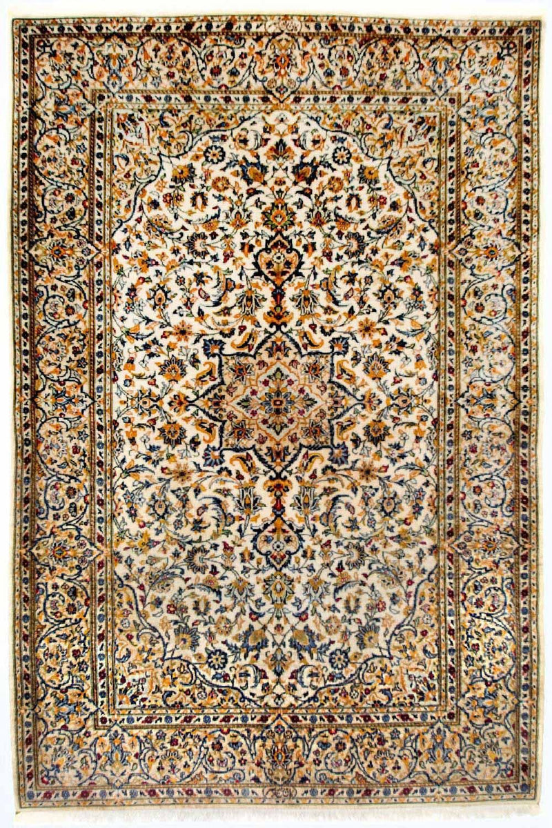 Persiska mattor - Keshan - 222 x 139 cm - beige