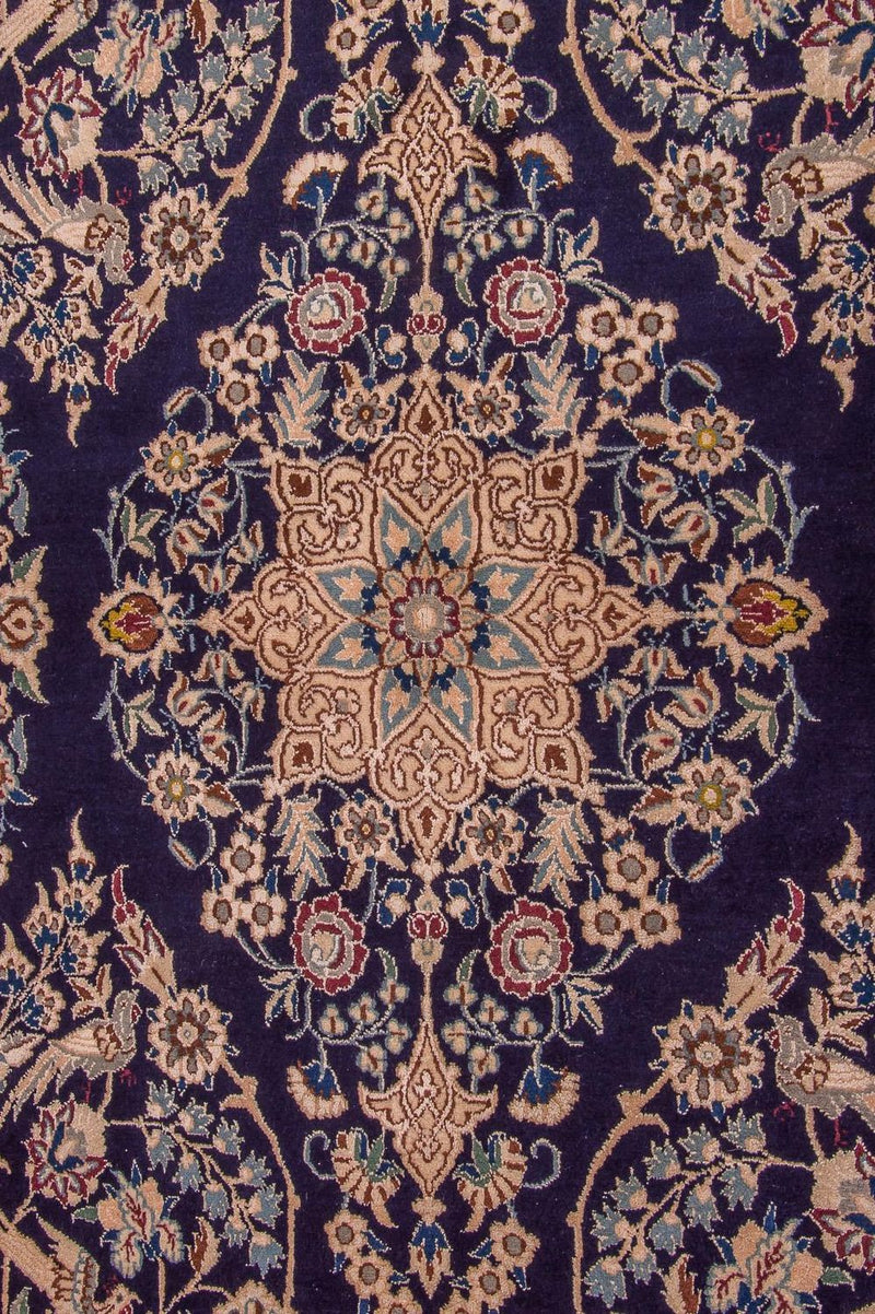 Persisk matta - Nain - Royal - 204 x 130 cm - mörkblå
