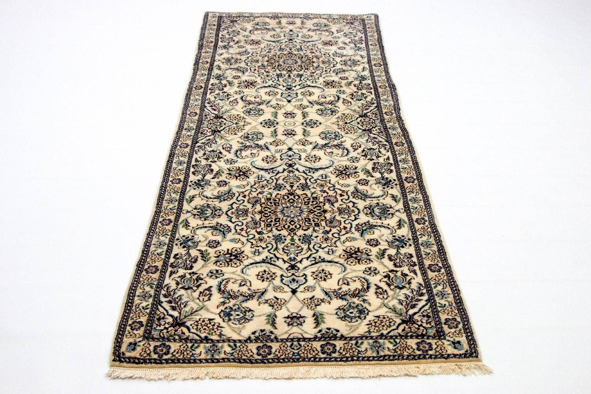 Runner Persisk matta - Nain - Royal - 254 x 88 cm - beige