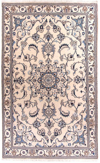 Persisk matta - Nain - 202 x 120 cm - beige