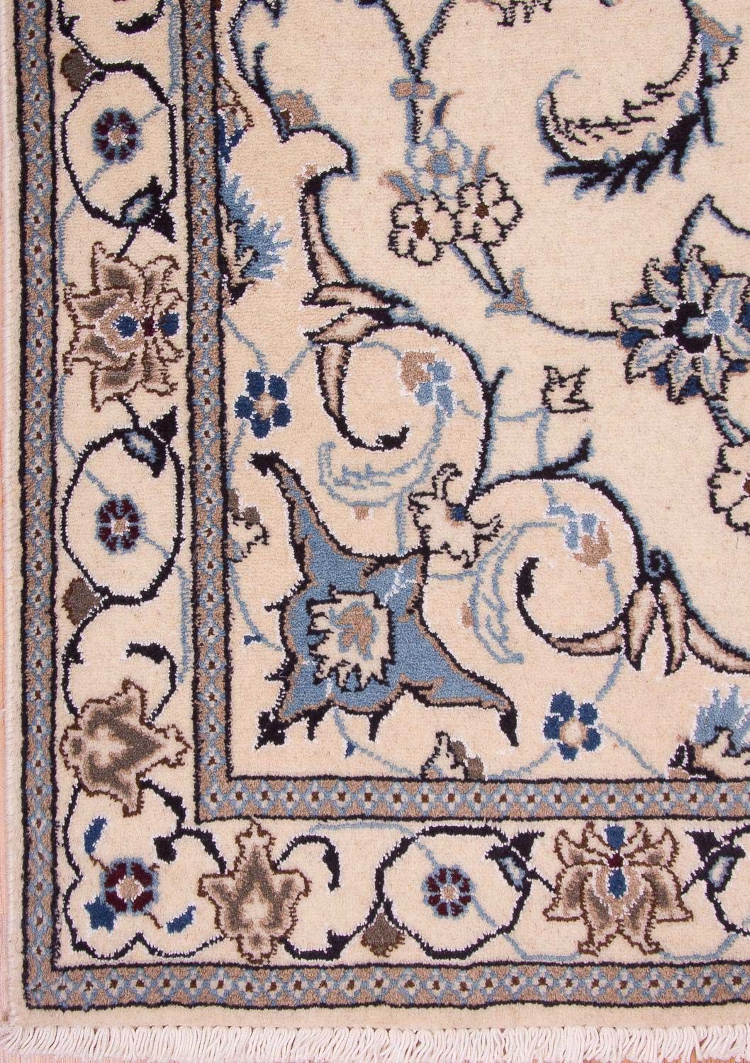 Persisk matta - Nain - 202 x 120 cm - beige