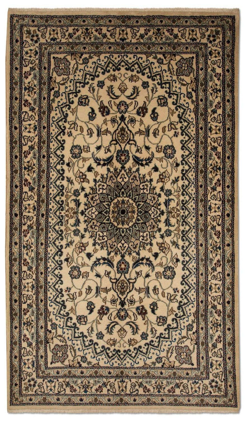 Persisk matta - Nain - 214 x 118 cm - beige