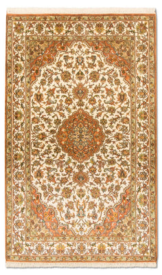 Sidenmatta - Kashmir Silk - 157 x 90 cm - beige