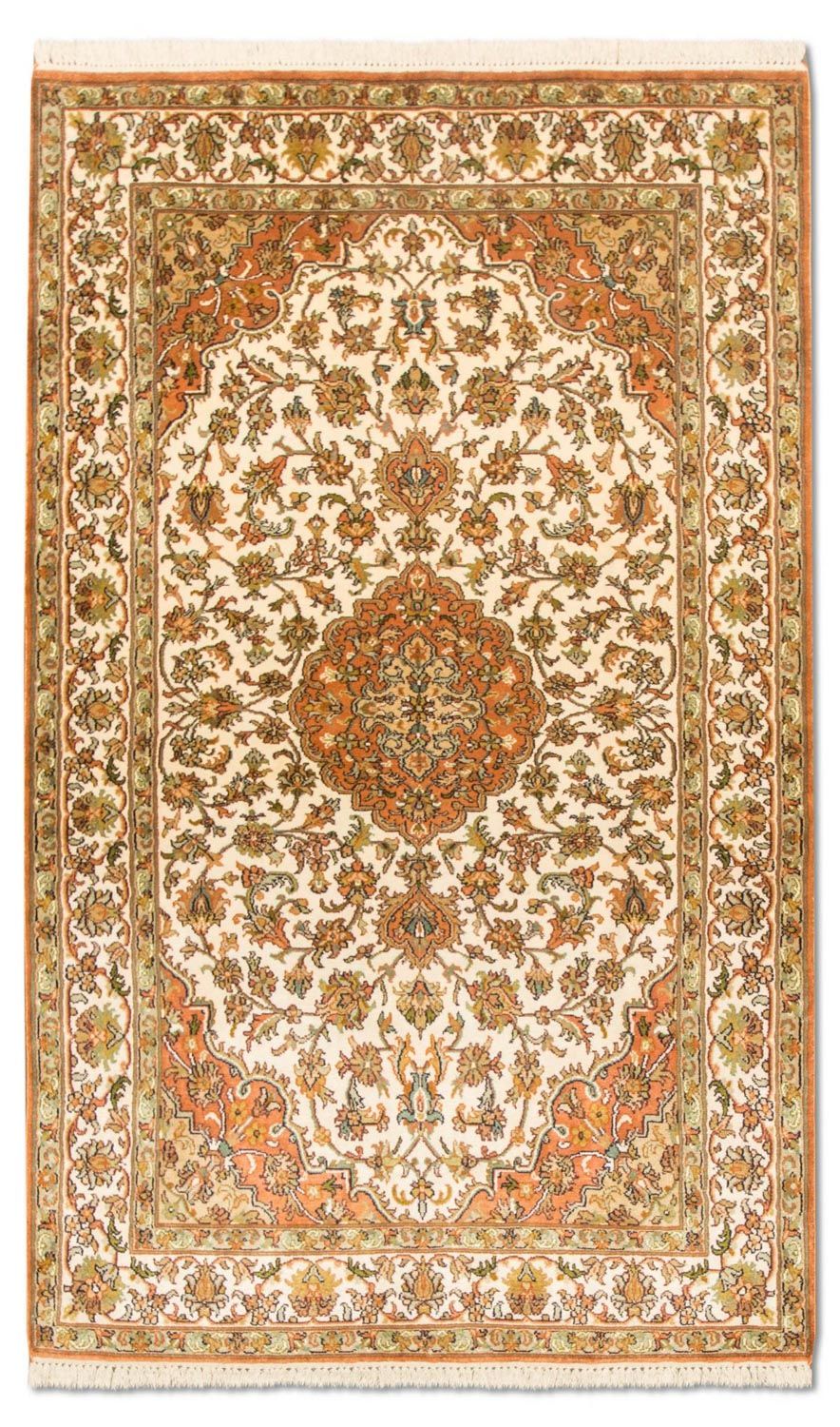 Sidenmatta - Kashmir Silk - 157 x 90 cm - beige