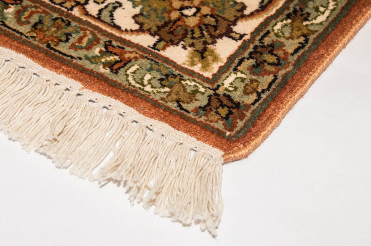 Sidenmatta - Kashmir Silk - 157 x 90 cm - beige