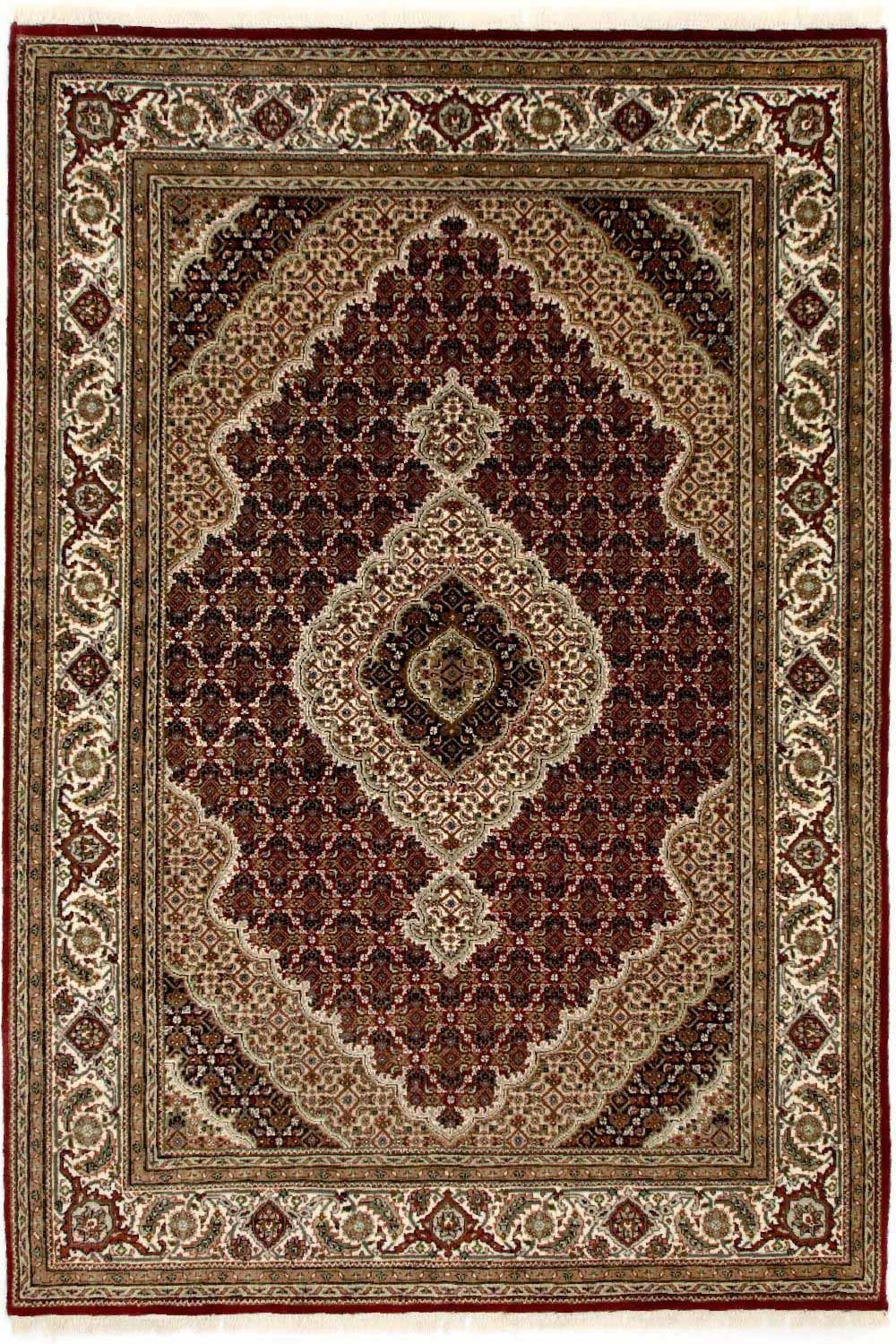 Persisk matta - Tabriz - 233 x 163 cm - röd