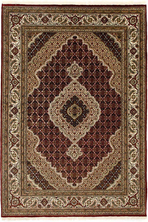 Persisk matta - Tabriz - 233 x 163 cm - röd