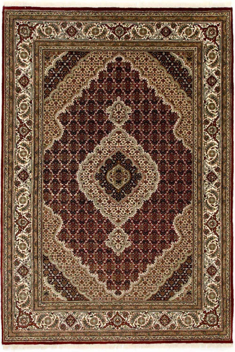 Persisk matta - Tabriz - 233 x 163 cm - röd