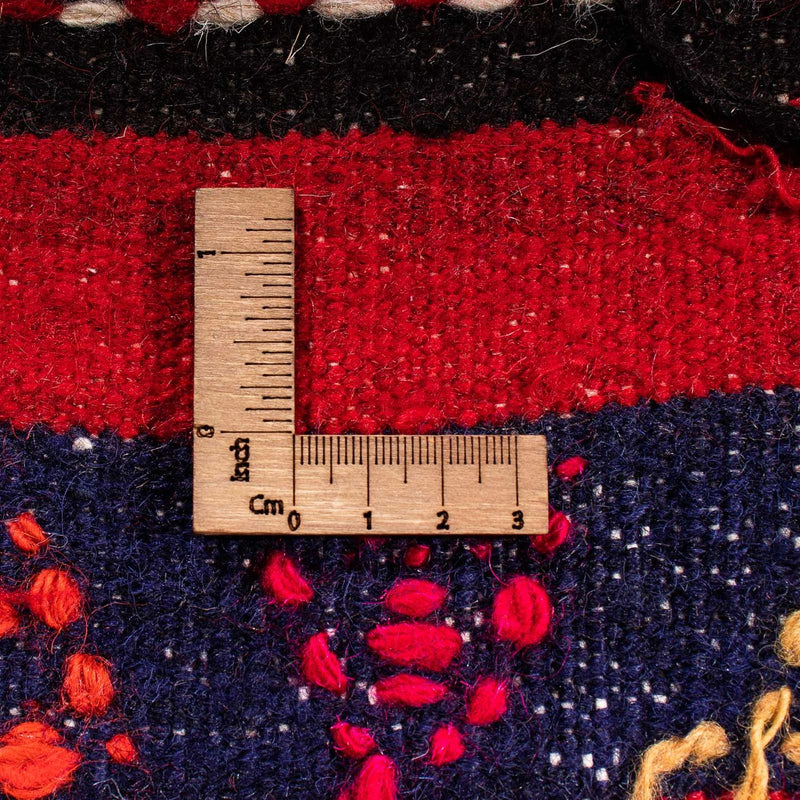 Runner Kelim-matta - gammal - 350 x 145 cm - flerfärgad