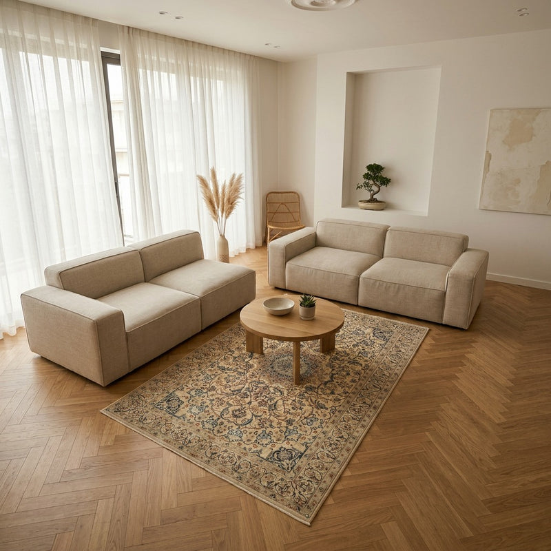Nain - 9 la Mattan 215x132cm - Persisk matta