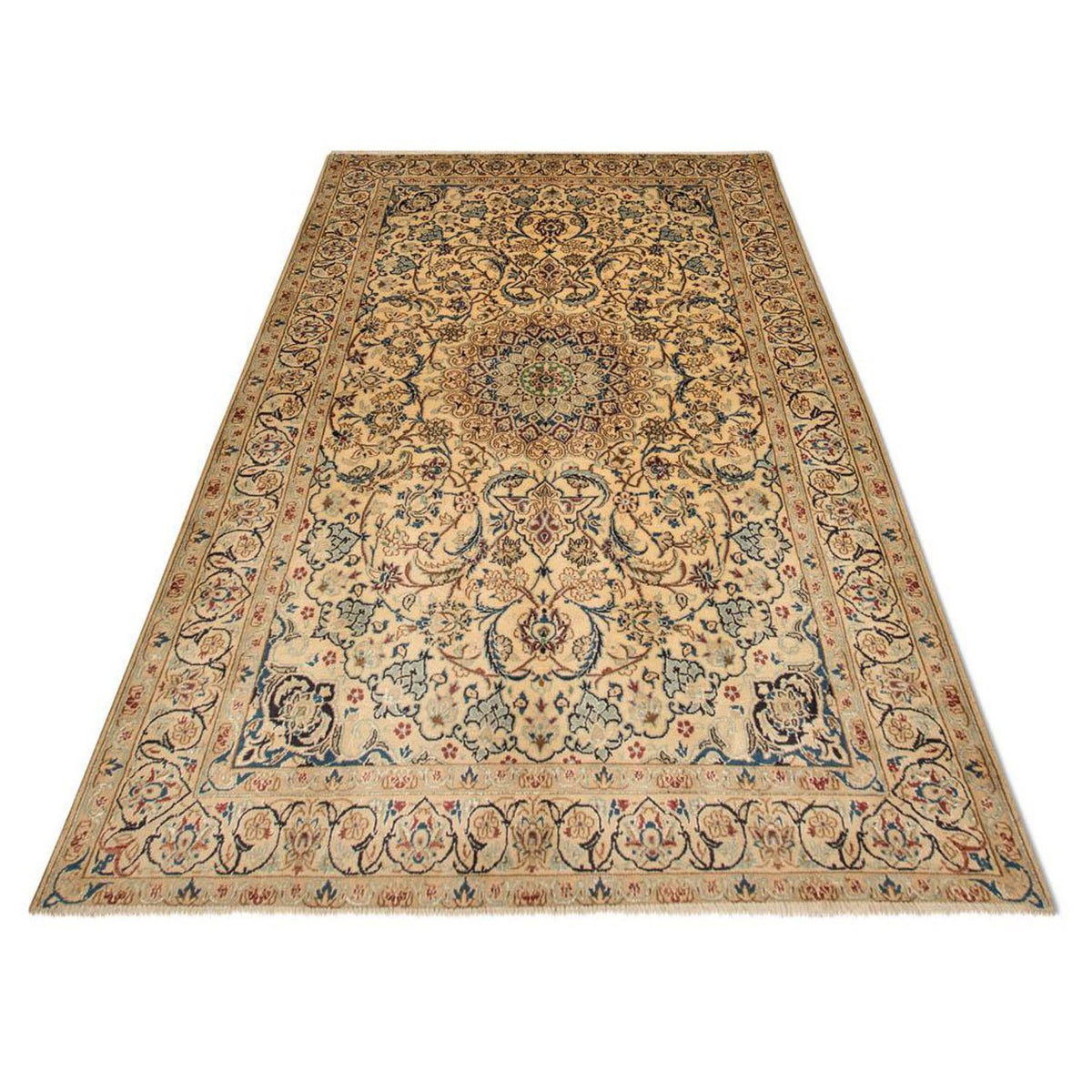 Persisk matta - Nain - Royal - 215 x 132 cm - beige