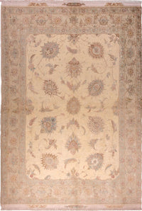 Persisk matta - Tabriz - Royal - 204 x 147 cm - beige