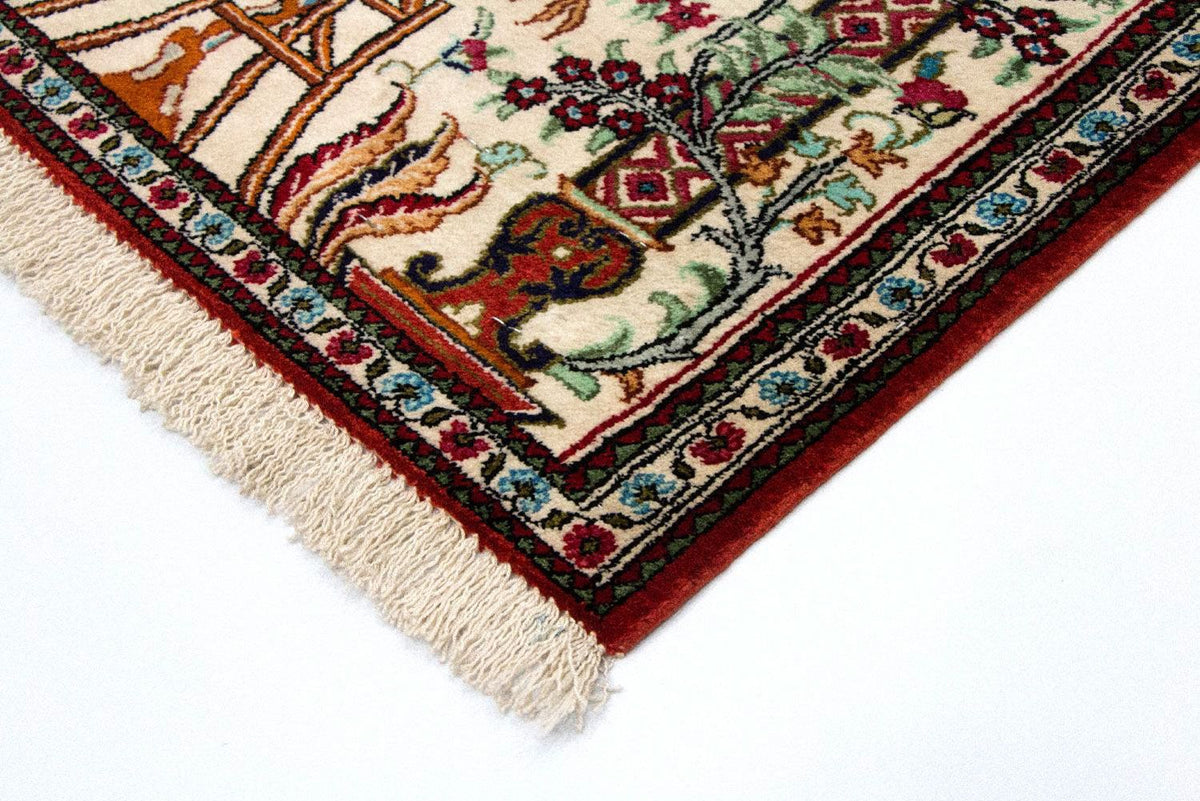 Silk Carpet - Ghom Silk - Premium - 77 x 57 cm - beige