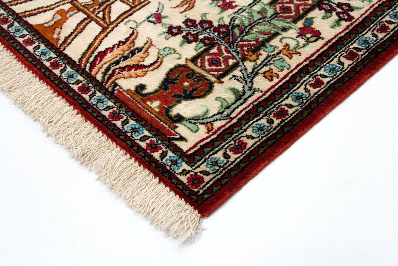 Silk Carpet - Ghom Silk - Premium - 77 x 57 cm - beige