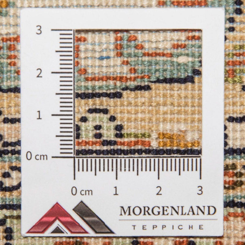 Sidenmatta - Kashmir Silk - 155 x 83 cm - beige