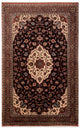 Persisk matta - Bijar - Royal - 213 x 128 cm - mörkblå